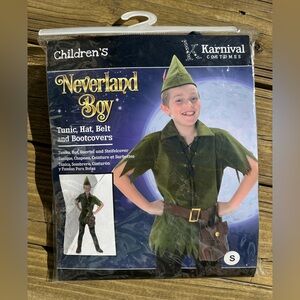 Children's Neverland Boy Costume Set